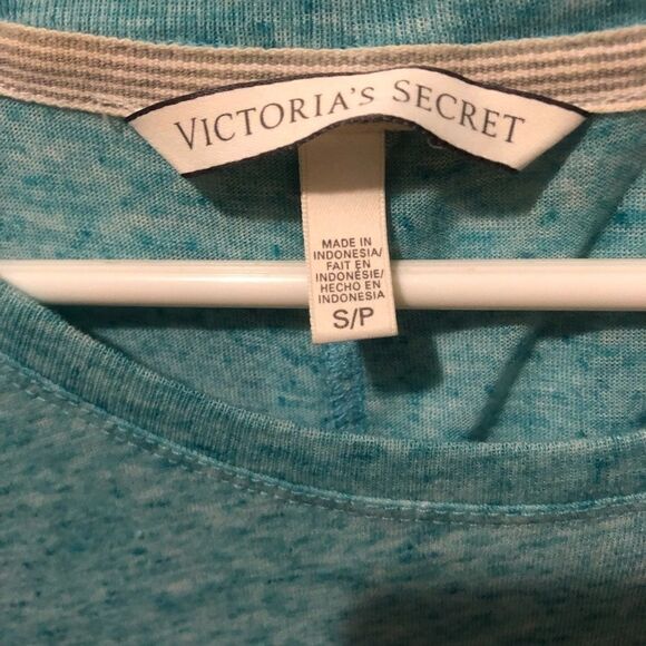 Women’s Victoria’s Secret size small blue short sleeve tee 0143 - Picture 3 of 4